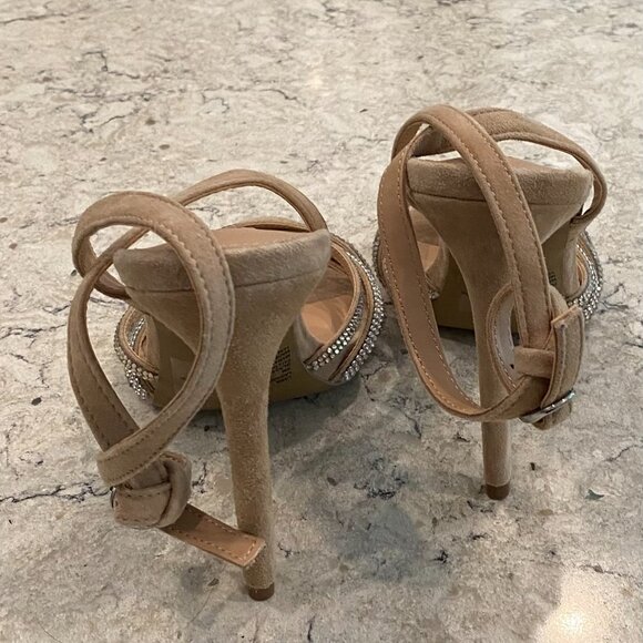 STEVE MADDEN LARA NATURAL STILETTOS - Picture 7 of 12